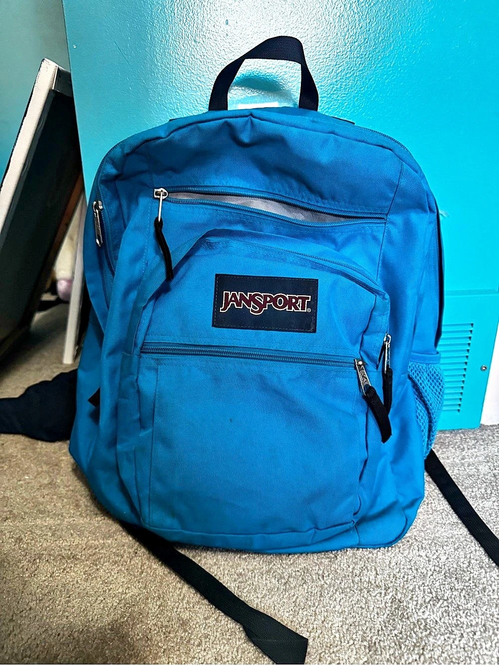 JanSport Student Backpack Blue - Picture 2 of 5